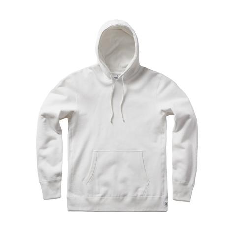 White Midweight Pullover Hoodie – The Shopery
